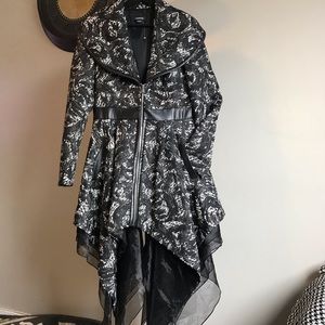 COPY - Stunning BEBE Long cascade jacket